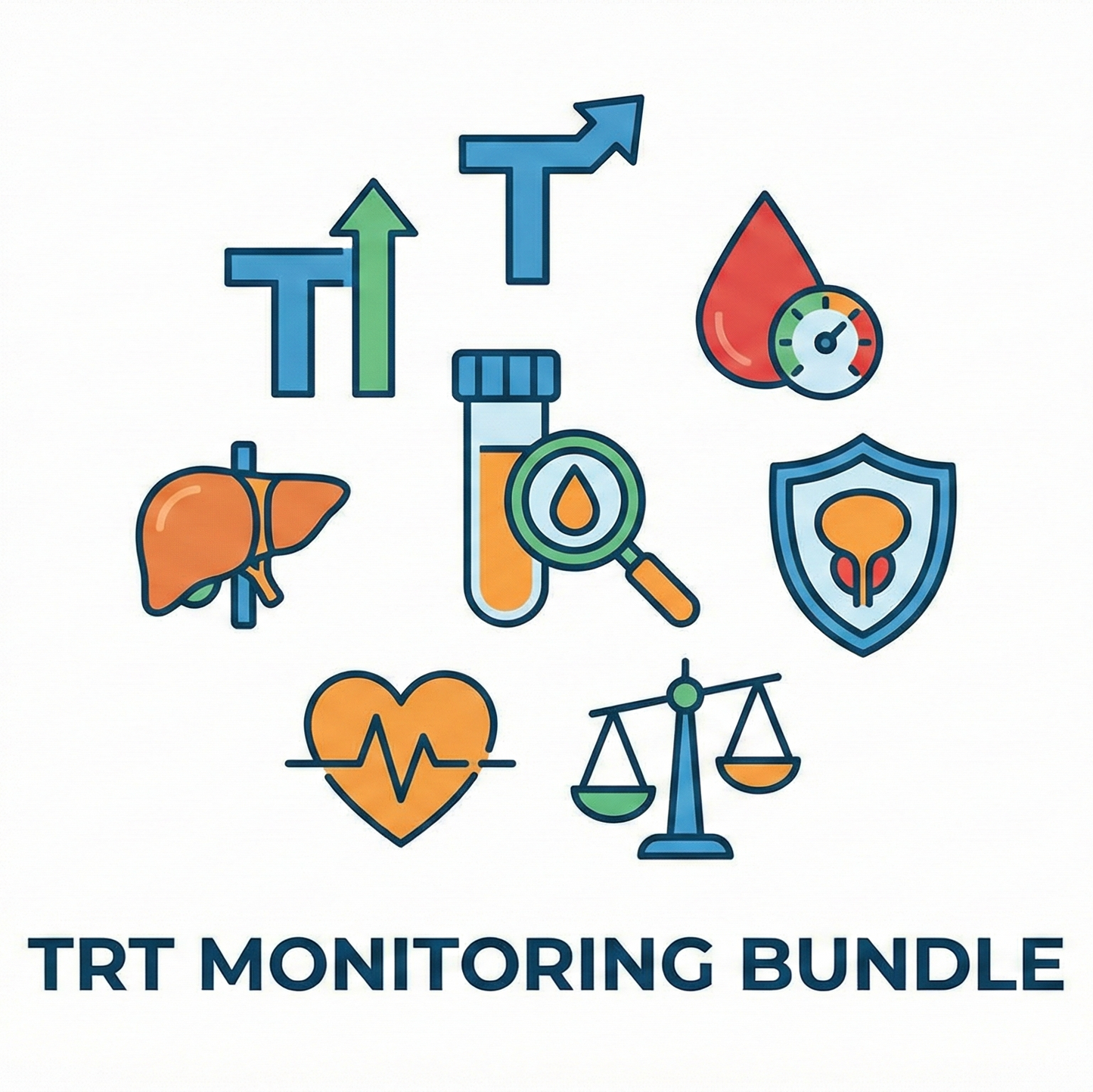 TRT monitoring blood test