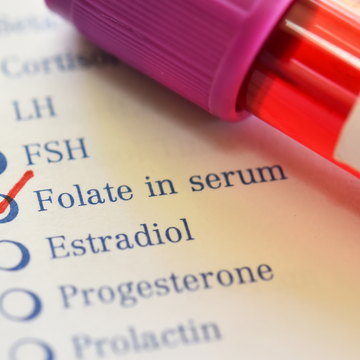Vitamin B12 or folate deficiency anaemia