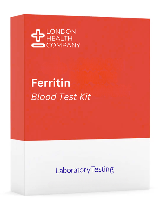 Ferritin Blood Test Kit. Home Kit with Laboratory Results