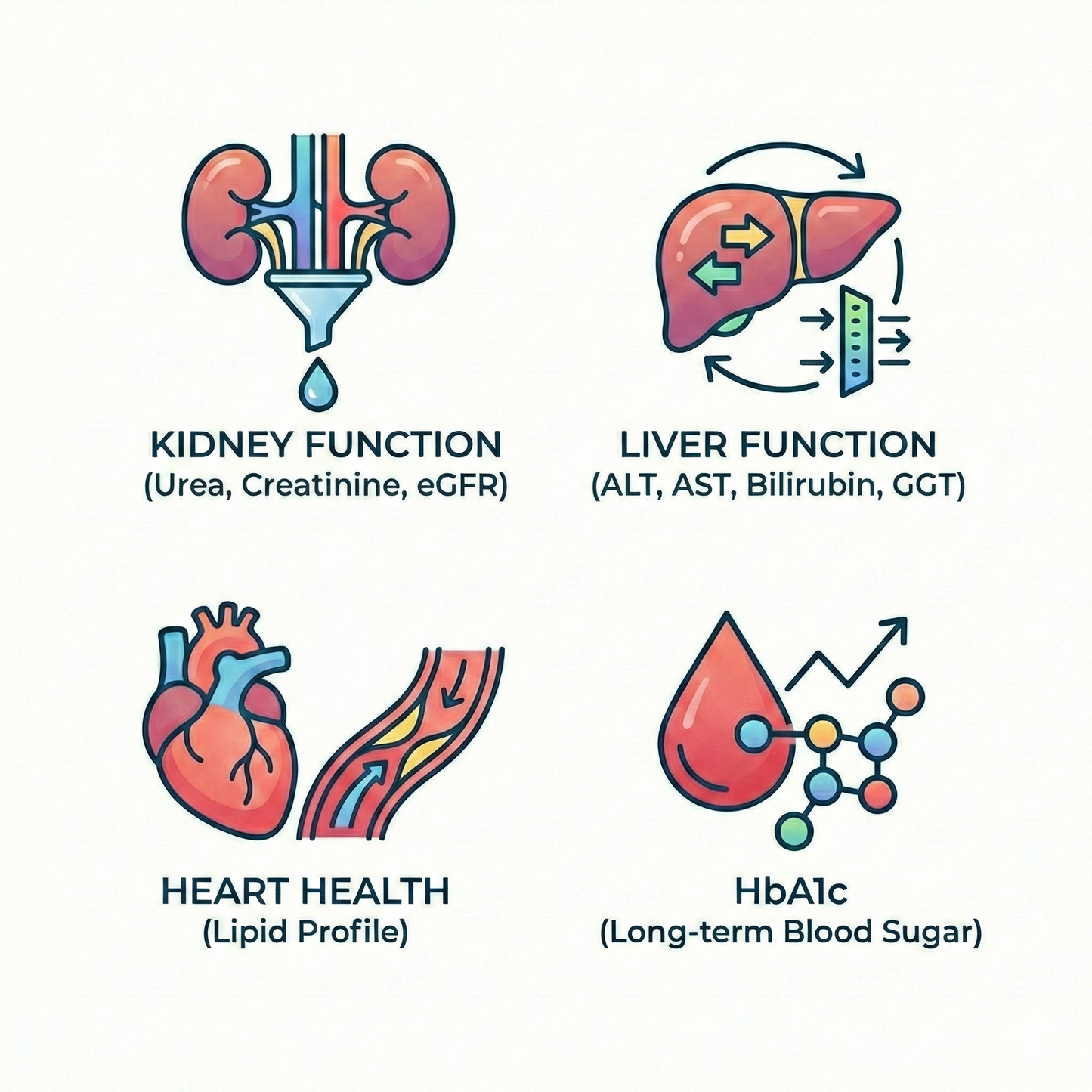 Complete General Health & Blood Sugar Panel