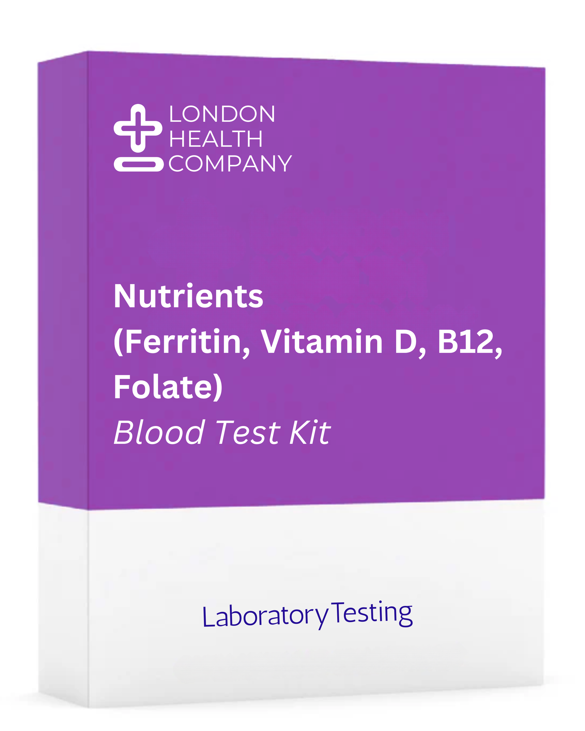 nutrient folate, b12 vitamin D and ferritin home blood collection test kit