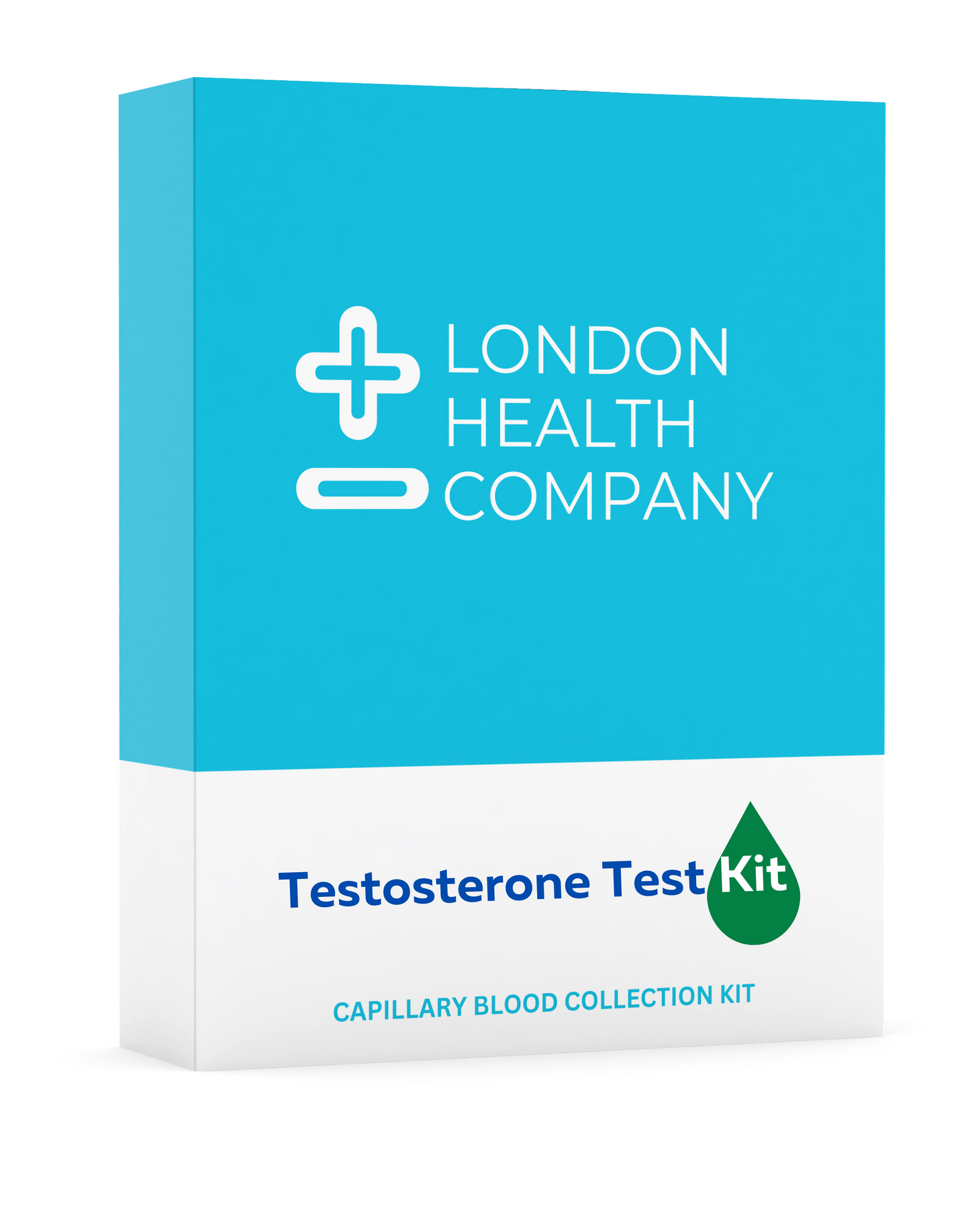 Testosterone blood collection test kit