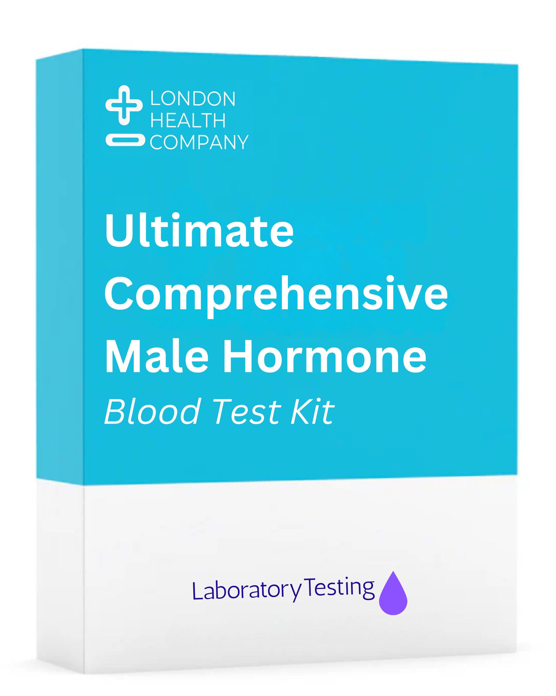 Complete Ultimate Comprehensive Male Hormone Profile at home blood test kit for lab analysis of Testosterone, Oestradiol (Estrogen), Luteinizing Hormone (LH), Follicle-Stimulating Hormone (FSH)
Prolactin, Sex Hormone-Binding Globulin (SHBG) and Free Testosterone