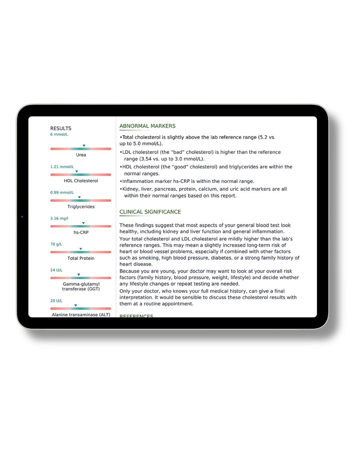 Result Report (in-use)
