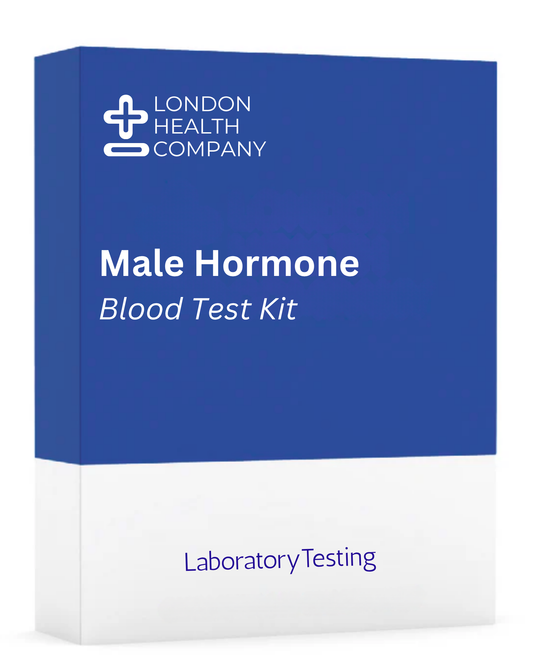 Male Hormone Blood Test Panel (4 Biomarkers Total & Free Testosterone & SHBG)